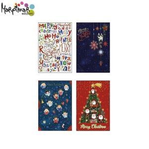 12pz biglietti auguri buon natale 12x18cm fant. ass. abnb06