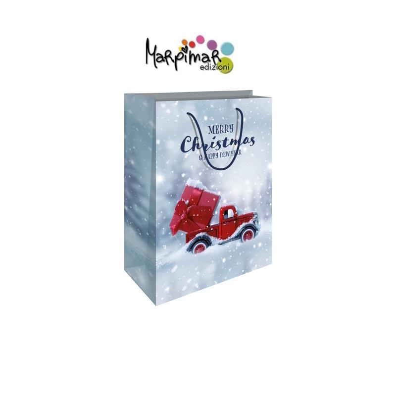 marpimar marpimar shopper 12 pz. buste natale 