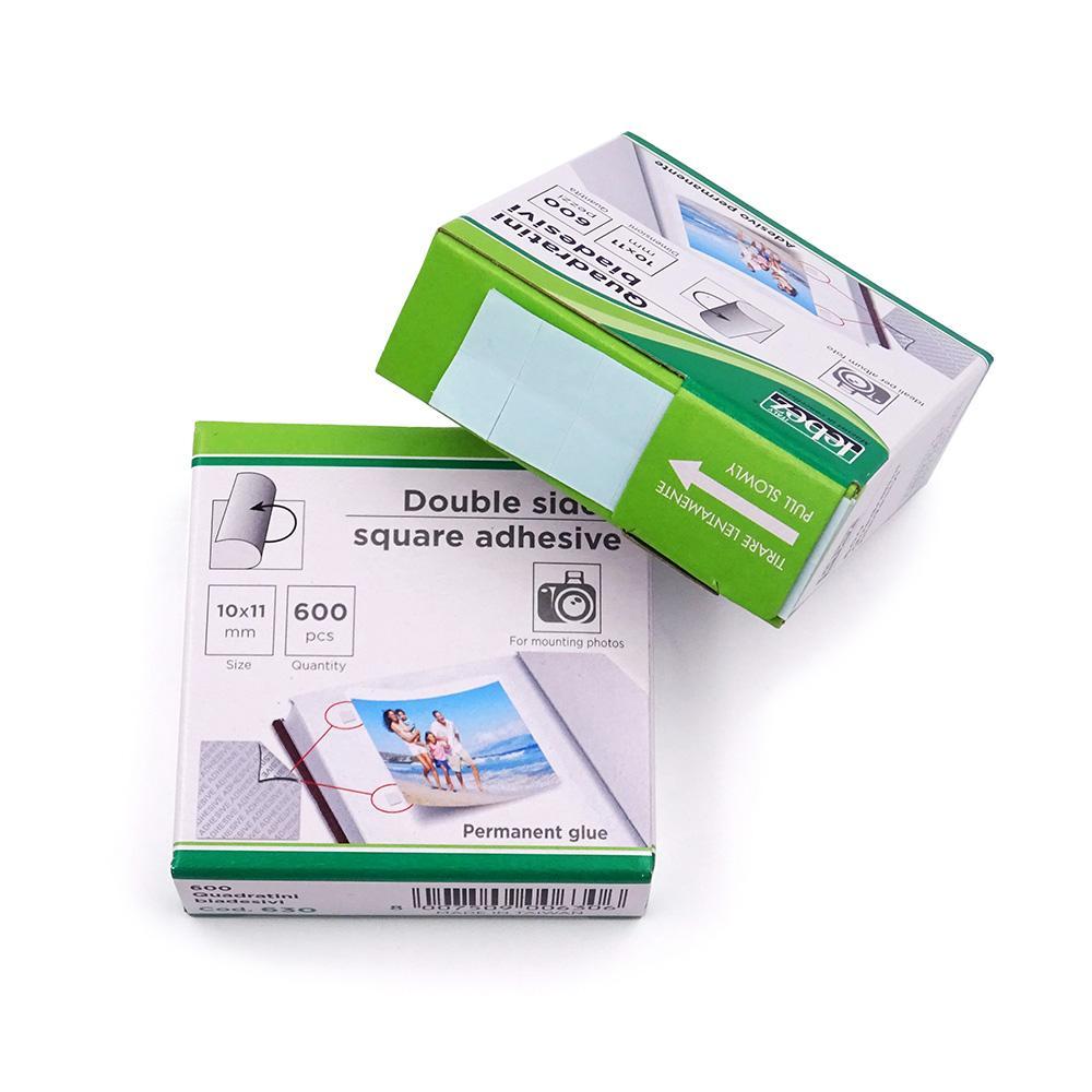 lebez lebez 600 quadratini biadesivi per foto 10x11mm 630 - foto 2
