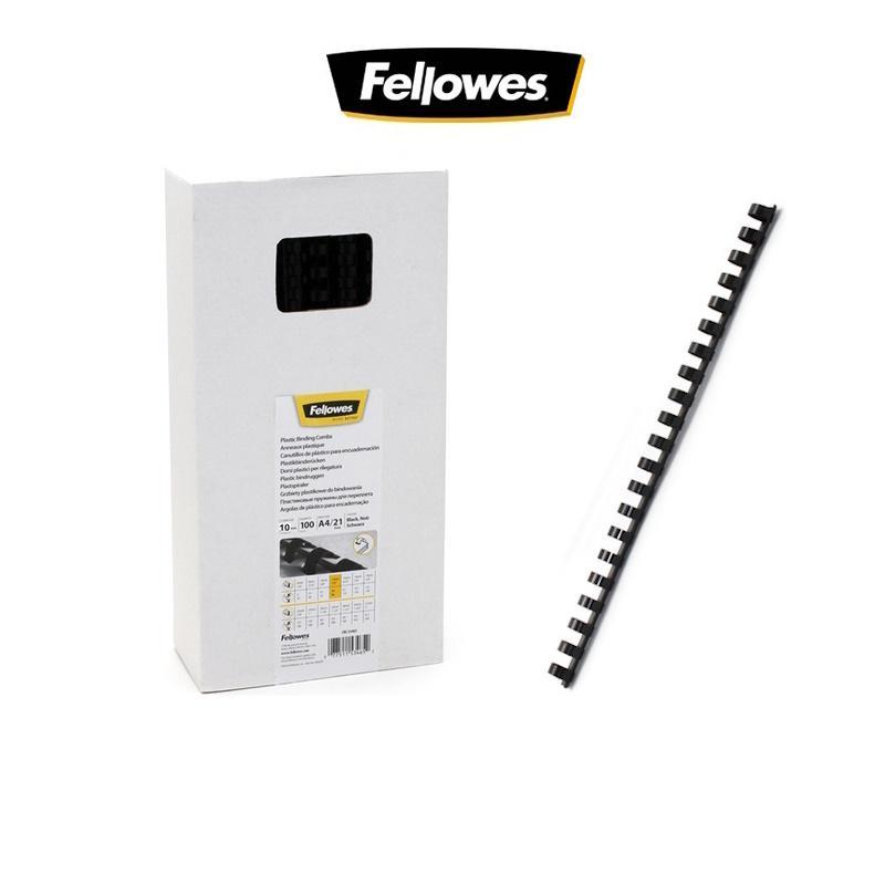 fellowes fellowes 100 pz spirali in plastica per rilegare tonde ø 10 mm nero - foto 1 fellowes fellowes 100 pz spirali in plastica per rilegare tonde ø 10 mm nero - foto 1