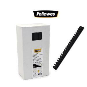 50 pz spirali in plastica per rilegare ovale ø 32 mm nero