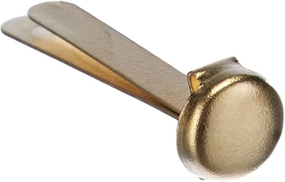 leone dell'era leone dell'era fermacampioni n. 4 ottonati - 10 conf. da 100 pz. - foto 3