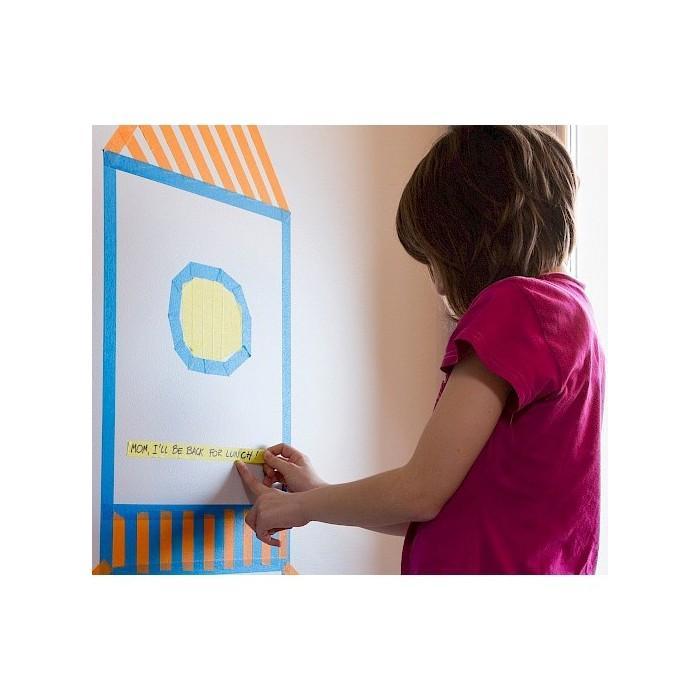 eurocel eurocel 5pz nastro carta adesivo colorato 19mmx10mt - foto 3