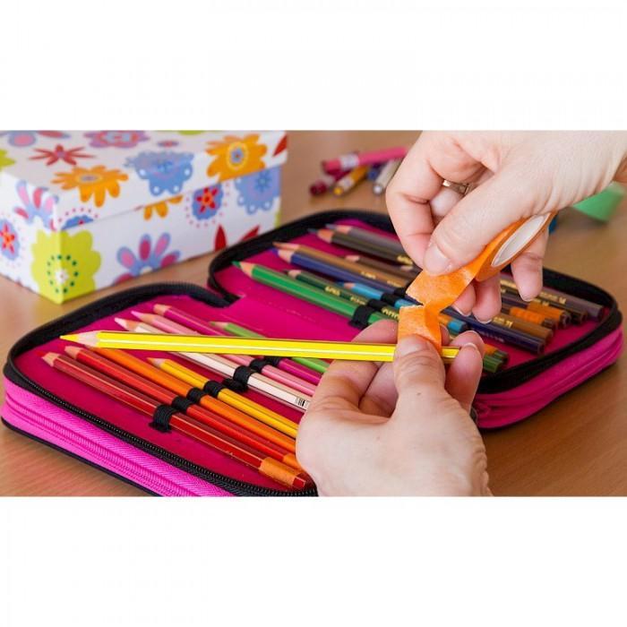 eurocel eurocel 5pz nastro carta adesivo colorato 19mmx10mt - foto 5