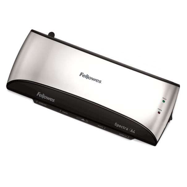 fellowes fellowes plastificatrice spectra a4 laminator grigia+kit 10 pouches - foto 2