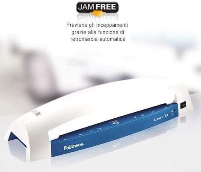 fellowes fellowes plastificatrice a caldo a3 lunar+ bianca - foto 3