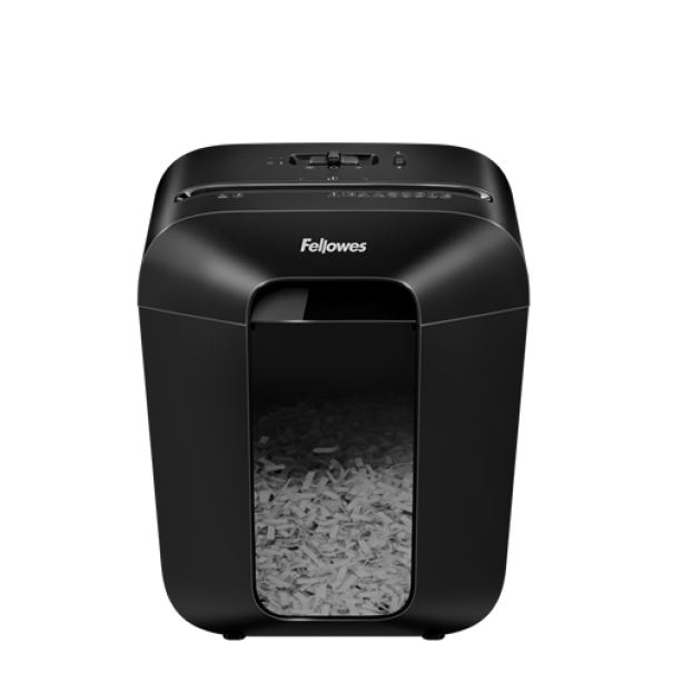 fellowes fellowes distruggi documenti manuale a frammento lx50 9 fogli 17 litri nero - foto 2