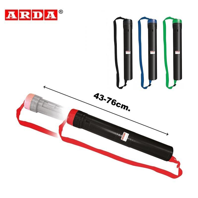 arda arda tubo portadisegni plastica estensibile 43-76cm ø 49mm colori assortiti - foto 1