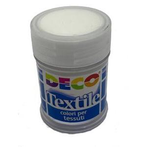 Cwr colore per tessuto stoffa 35ml bianco