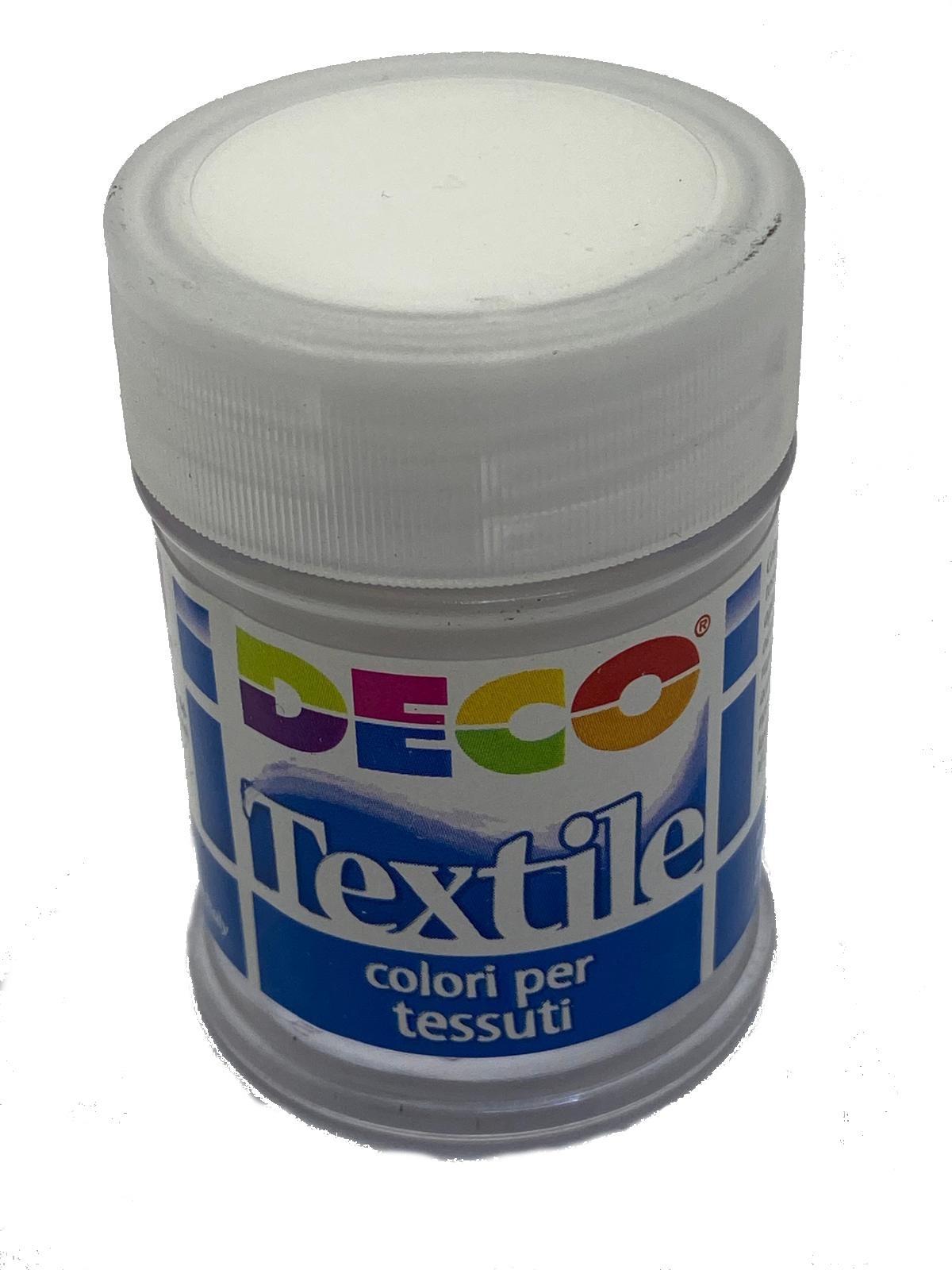 cwr cwr colore per tessuto stoffa 35ml bianco - foto 1