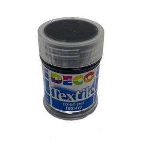 Cwr colore per tessuto stoffa 35ml nero