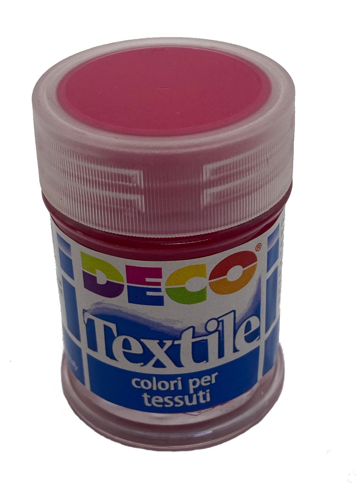 cwr cwr colore per tessuto stoffa 35ml rosa - foto 1