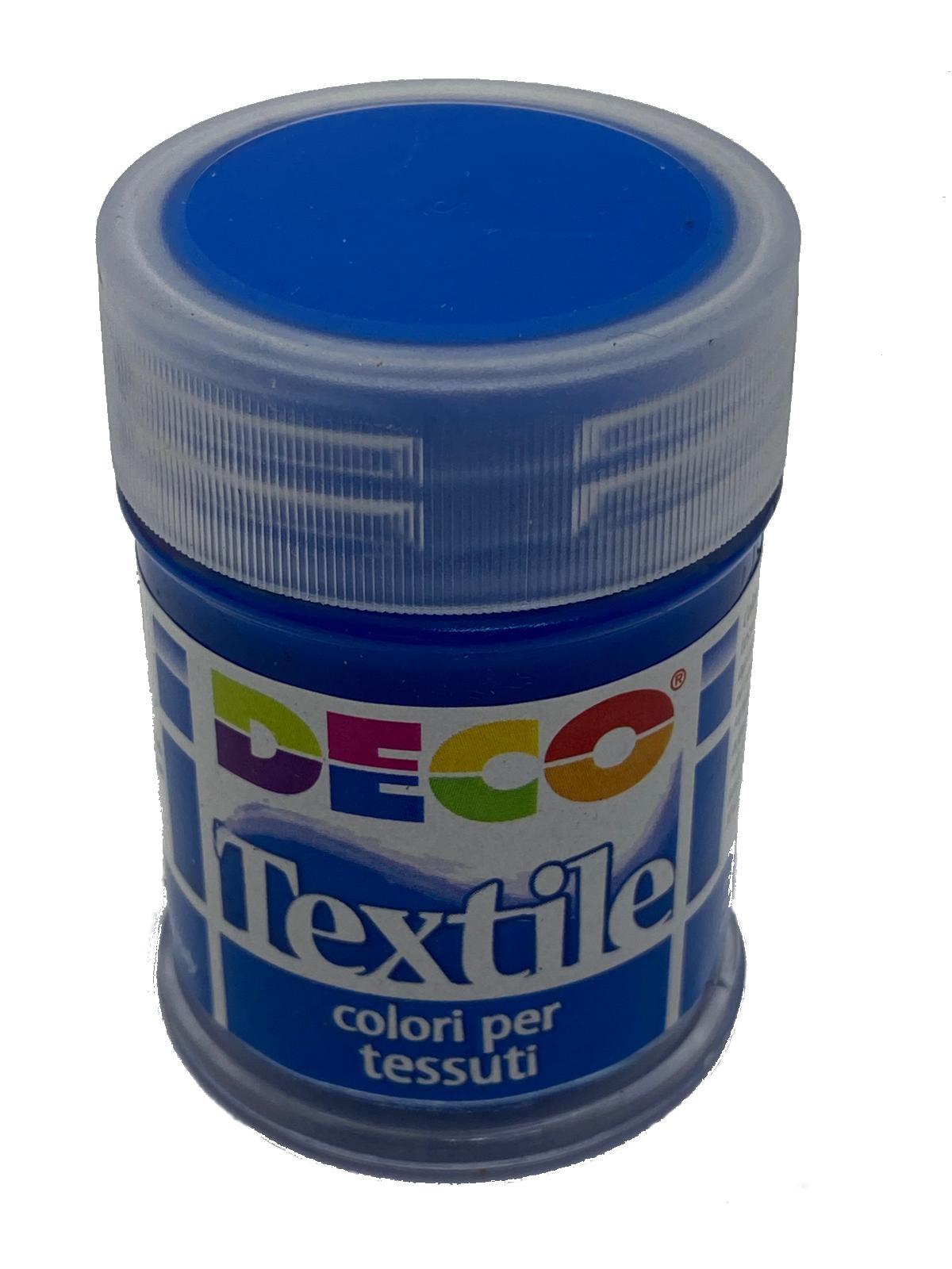 cwr cwr colore per tessuto stoffa 35ml blu oltremare - foto 1