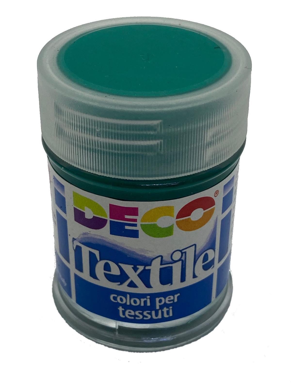 c.w.r. cwr colore per tessuto stoffa 35ml verde medio - foto 1