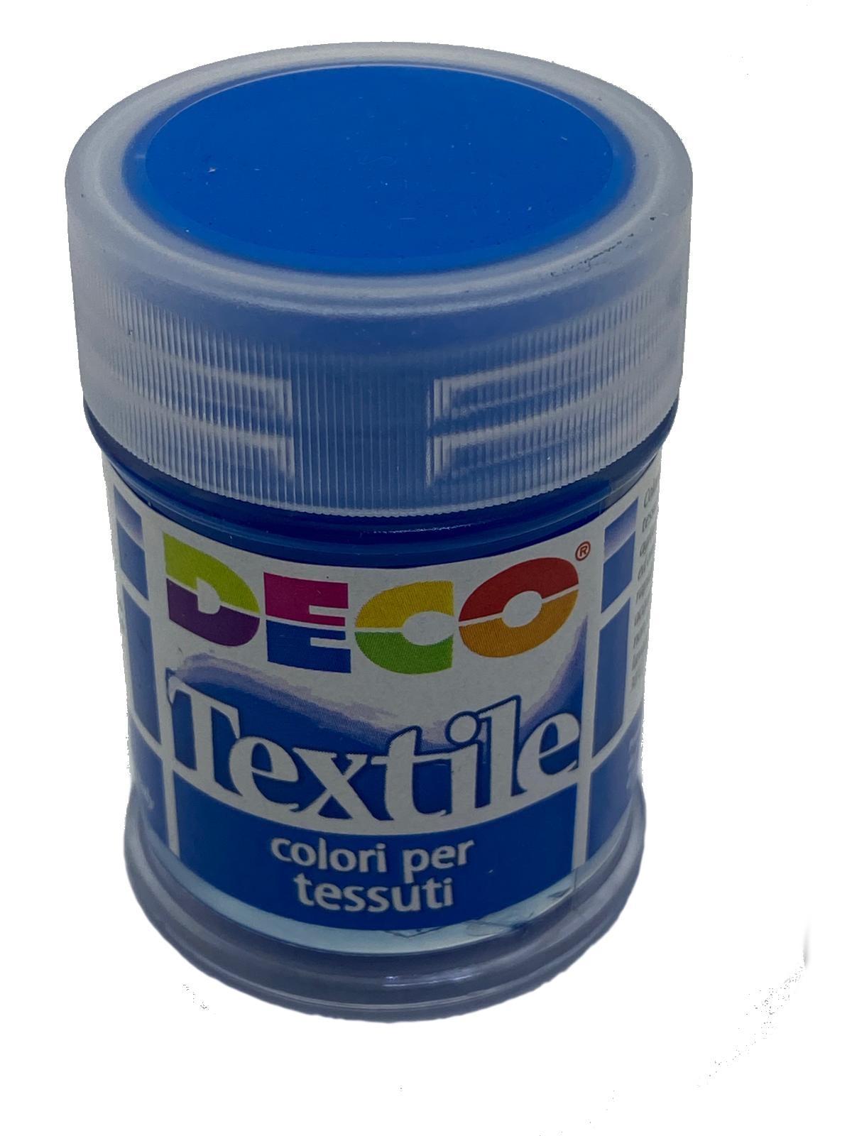 cwr cwr colore per tessuto stoffa 35ml ciano - foto 1