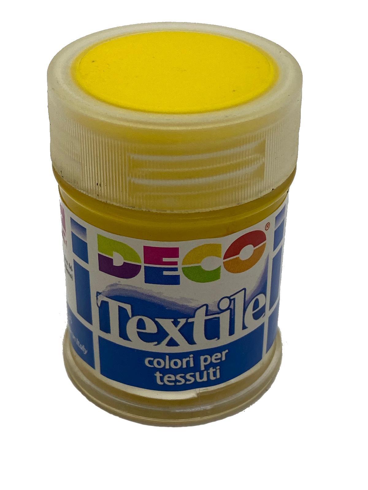 cwr cwr colore per tessuto stoffa 35ml giallo primario - foto 1