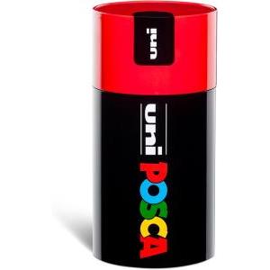 Uni posca gift box rosso 18pz marcatori pennarelli colori assortiti
