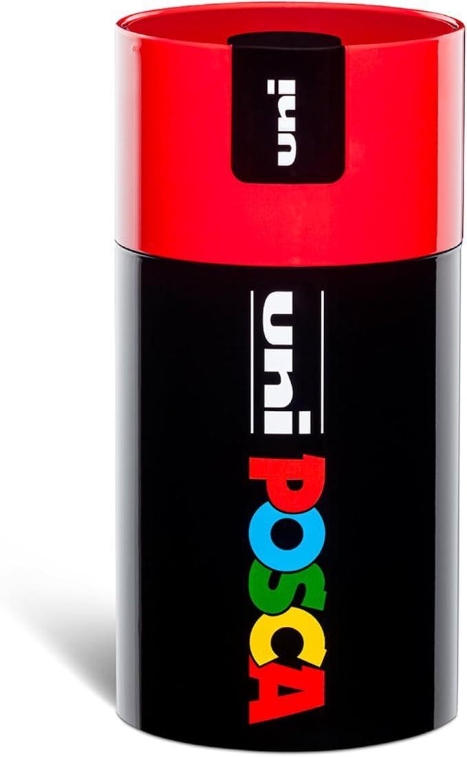osama uni posca gift box rosso 18pz marcatori pennarelli colori assortiti - foto 1