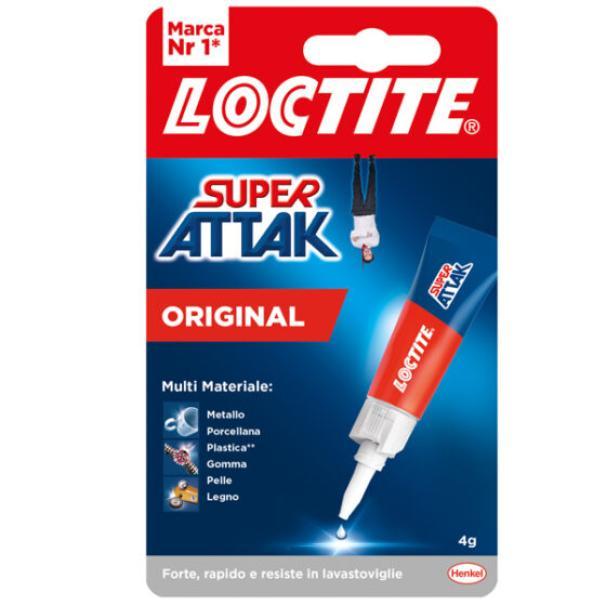 loctite loctite super attak 24pz tubetto di colla da 3 gr - foto 1 loctite loctite super attak 24pz tubetto di colla da 3 gr - foto 1