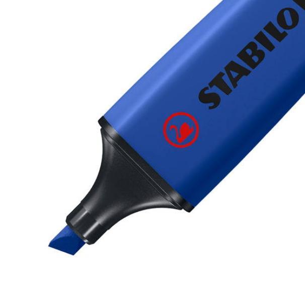 stabilo stabilo boss original 10pz evidenziatore nature wildflower blu elettrico - foto 2