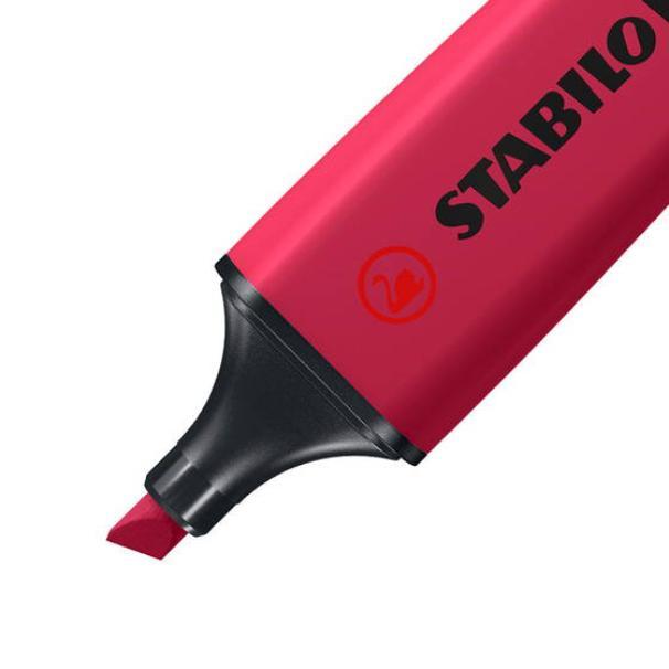 stabilo stabilo boss original 10pz evidenziatore nature wildflower borgogna - foto 2