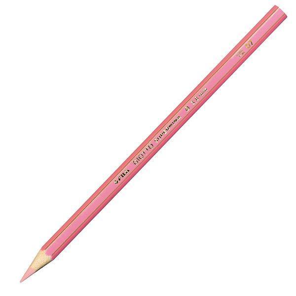 giotto giotto supermina 12 pz. pastelli colore rosa n. 07 - foto 2