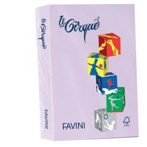 Le cirque carta a4 160 gr/mq 250 fogli lilla pastello