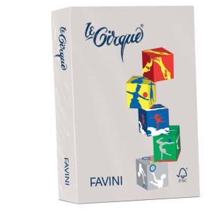 Le cirque carta a4 160 gr/mq 250 fogli grigio pastello