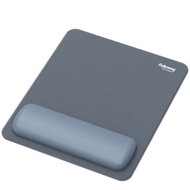fellowes fellowes breyta mousepad con poggiapolsi blu marino tappetino mouse - foto 1