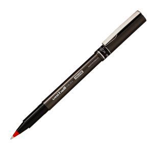 Uni-ball ub-155 micro deluxe roller 0.5mm rosso confezione da 12