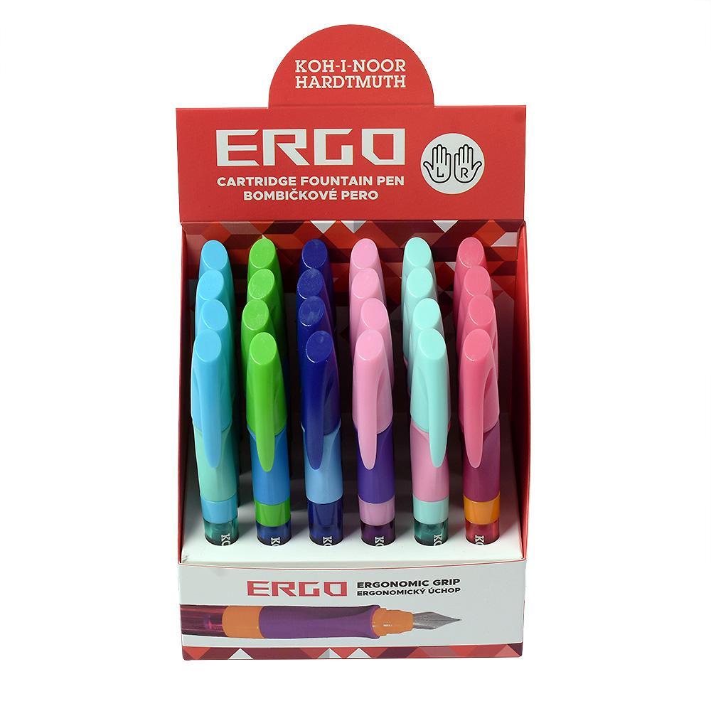 koh-i-noor koh-i-noor penna stilografica scolastica ergo conf. da 24 pz - foto 1