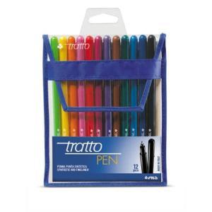 Pen metal astuccio 12 pennarelli colori assortiti