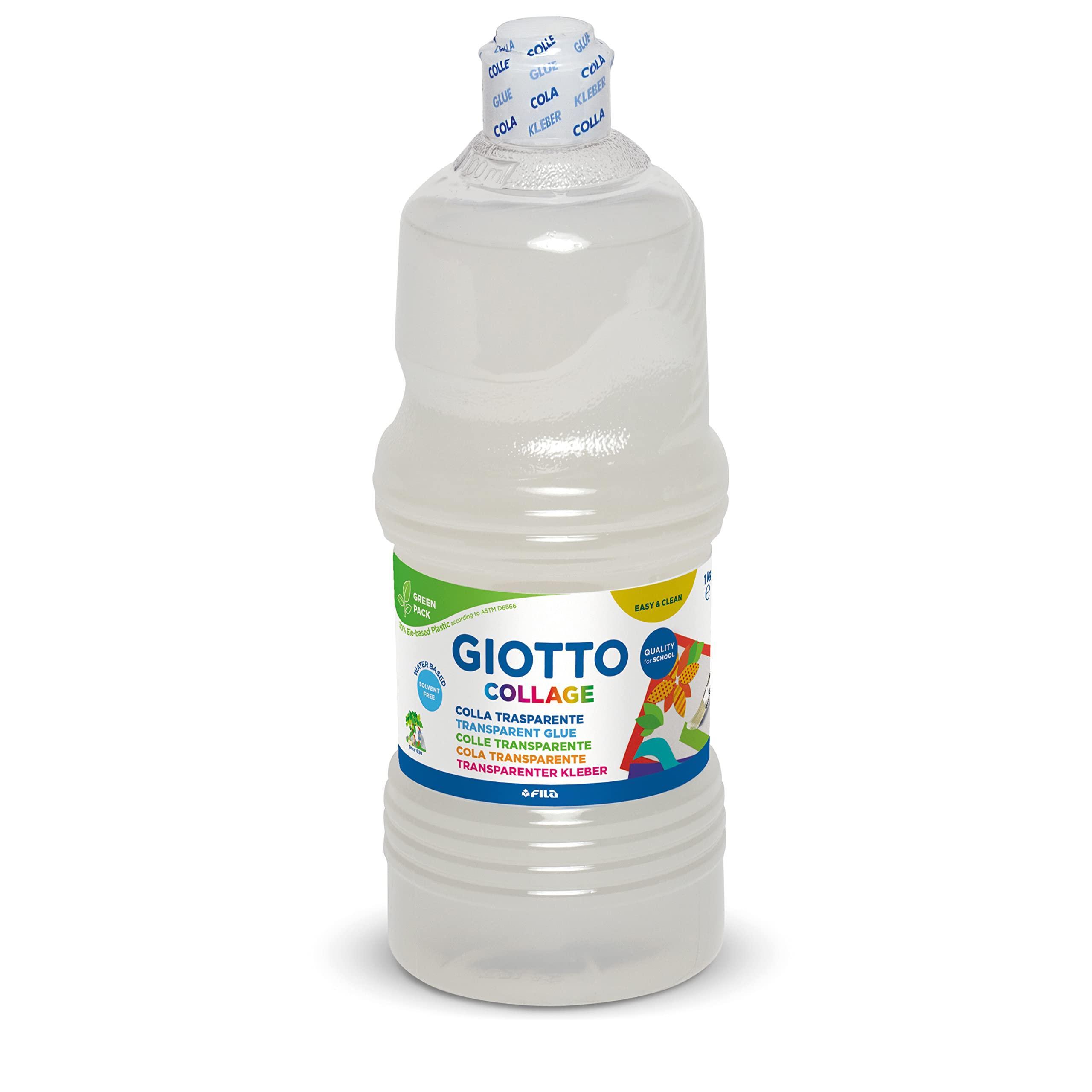 giotto giotto collage colla liquida trasparente tubo da 1kg - foto 1