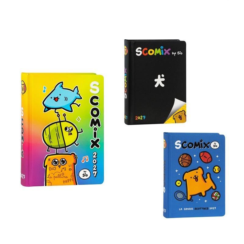 comix agenda diario scomix by sio 2026/27 16 mesi datato 12x16,5cm - foto 1