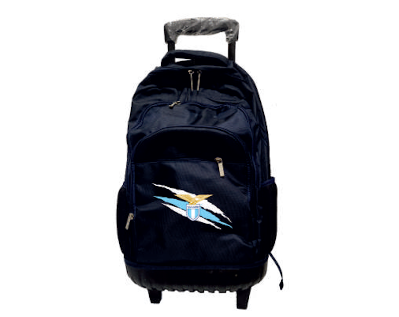 s.s. lazio 1900 zaino trolley ufficiale s.s. lazio 1900 dim. 32x48x24 cm - foto 1 s.s. lazio 1900 zaino trolley ufficiale s.s. lazio 1900 dim. 32x48x24 cm - foto 1