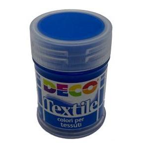 Colore per tessuto stoffa 35ml blu oltremare