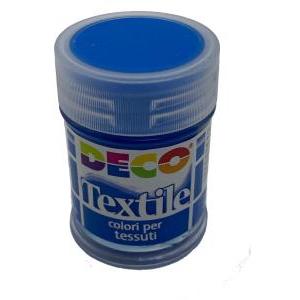 Colore per tessuto stoffa 35ml ciano