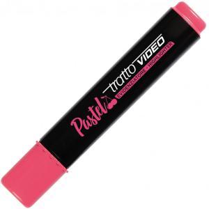 Video pastel evidenziatore colore cherry red