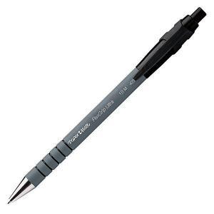 Flexgrip ultra penna a sfera a scatto colore nero, punta media da 1,0 mm