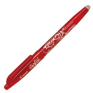 Pilot frixion ball pen erasable and refillable red color with 0.7 mm tip red