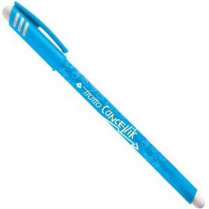 Cancellik penna a sfera cancellabile con  da 0,4 mm colore azzurro