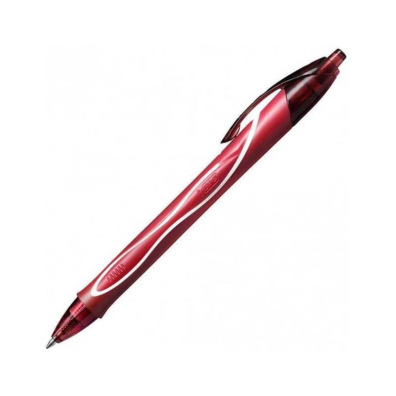 bic bic gel ocity quick dry penna a scatto rossa con punta 0,7 mm - foto 1 bic bic gel ocity quick dry penna a scatto rossa con punta 0,7 mm - foto 1