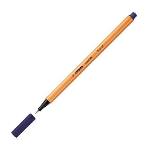 stabilo stabilo point 88 pennarello fineliner con tratto da 0,4 mm colore blu notte n° 22 - foto 2 stabilo stabilo point 88 pennarello fineliner con tratto da 0,4 mm colore blu notte n° 22 - foto 2