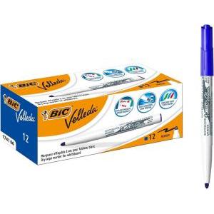 Pennarello marcatore velleda 1741 punta tonda tratto da 1,4 mm colore blu