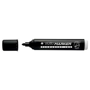 Marker marcatore indelebile punta tonda colore nero  da 1,4 mm a 2,8 mm