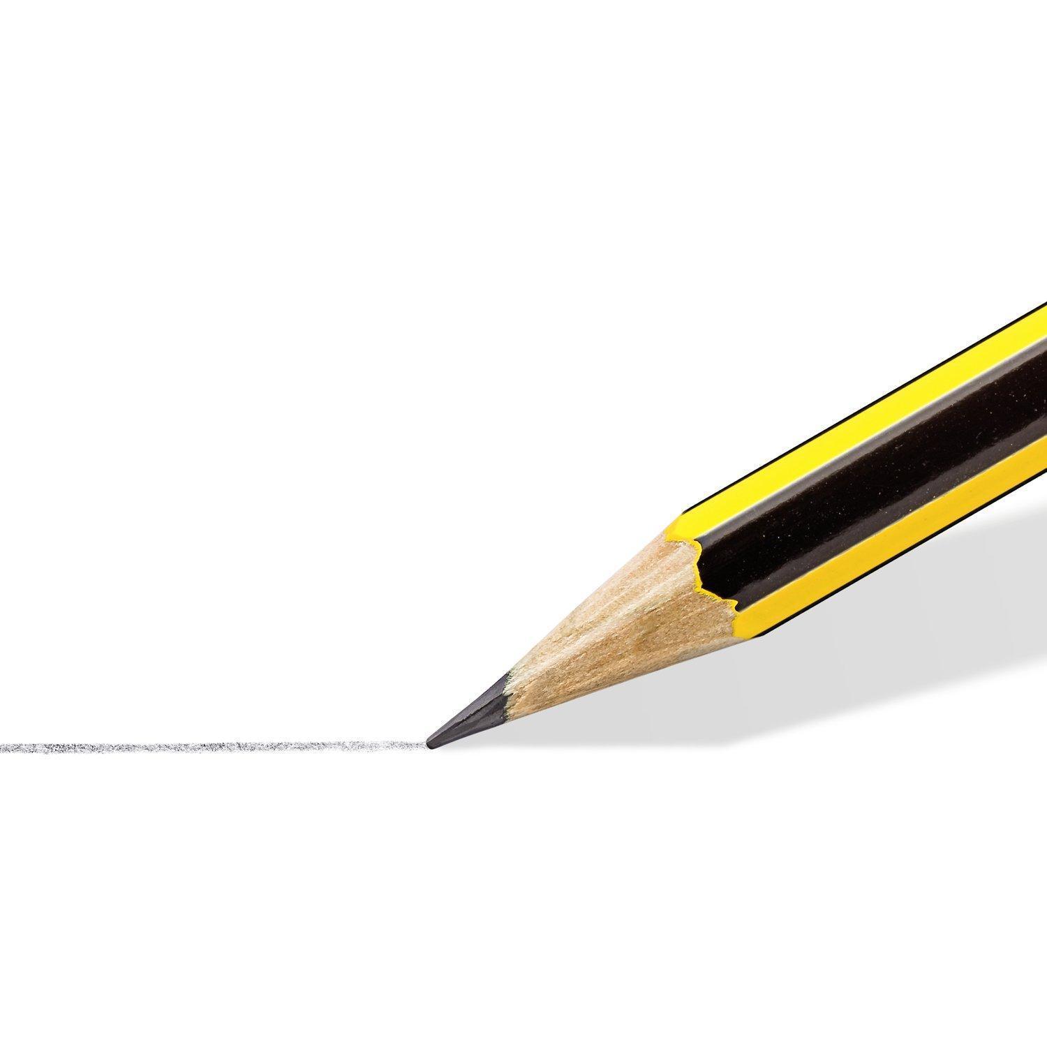 staedtler staedtler noris matita in grafite gradazione hb con gomma in blister da 3 pz - foto 2