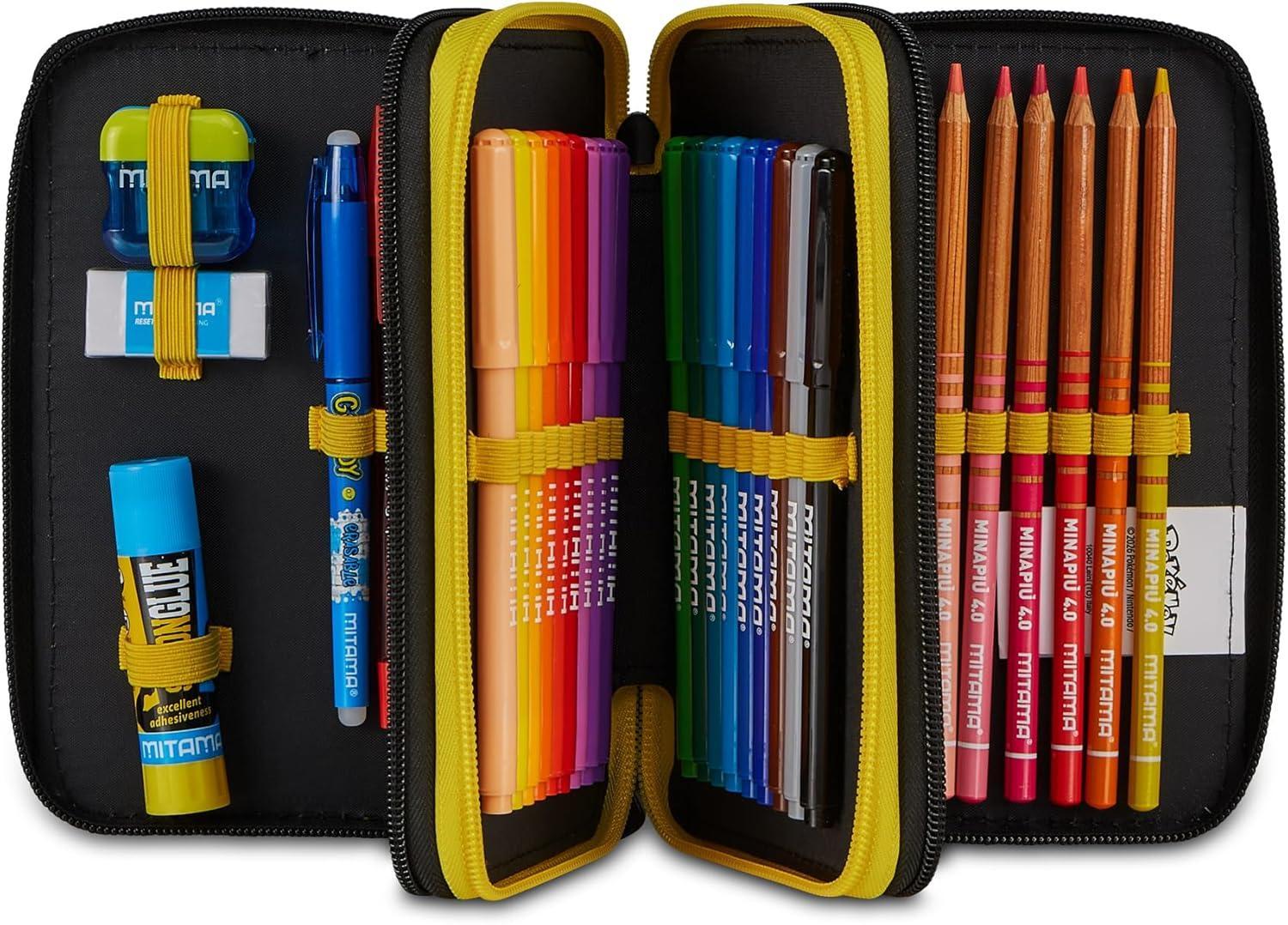seven seven astuccio 3 zip pokemon - foto 2