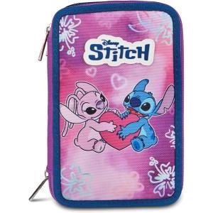 Astuccio 3 zip lilo & stitch