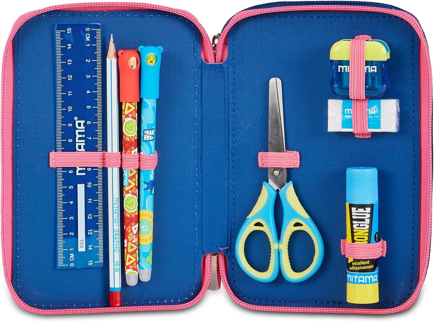 seven seven astuccio 3 zip lilo & stitch - foto 3