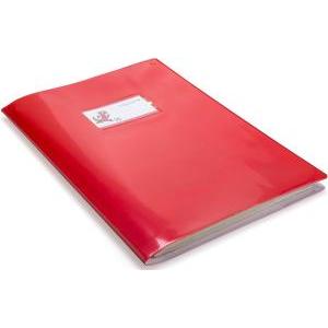 30pz copertina coprimaxi quaderno a4 rosso green line